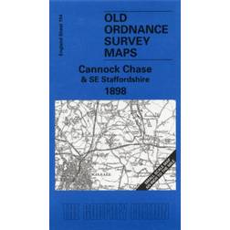 Cannock Chase and SE Staffordshire 1898: One Inch Map 154