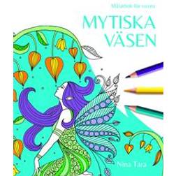 Målarbok för vuxna - Mytiska väsen (Häftad)