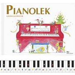 Pianolek, kända julsånger (Inbunden)