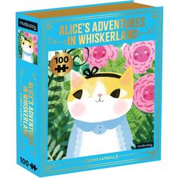 Alice's Adventures in Whiskerland Bookish Cats 100 Piece Puzzle