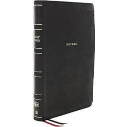 Nkjv, Thinline Bible, Large Print, Leathersoft, Black, Thumb Indexed, Comfort Print: Holy Bible, New King James Version (Hardcover, 2020)