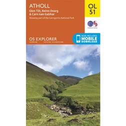 Atholl, Glen Tilt, Beinn Dearg & Carn nan Gabhar (Paperback, 2015)