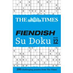 The Times Fiendish Su Doku Book 12: 200 Challenging. (Paperback, 2019)