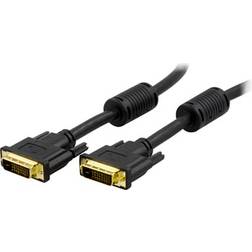 Deltaco DVI-D - DVI-D Dual Link 15m