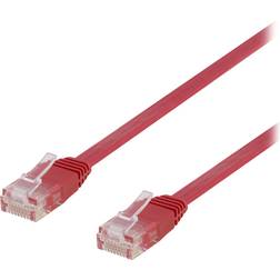 Deltaco Flat U/UTP Cat6 RJ45