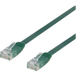 Deltaco Flat RJ45-RJ45 U/UTP Cat6 1m