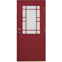 Leksandsdörren Källberget Ytterdörr Klarglas S 4050-R V (90x200cm)