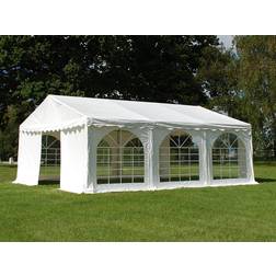 Dancover Carpa Para Fiestas Carpa Eventos Original 4 x 6 m Pvc Blanco