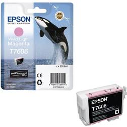 Epson Mustepatruuna T7606 - Vivid Pink