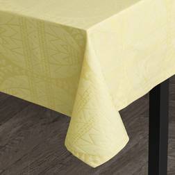 Juna Easter Damask Bordsduk Grön, Gul (270x150cm)