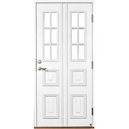 Leksandsdörren Tradition Granberg Ytterdörr Klarglas S 6000-N H (100x200cm)