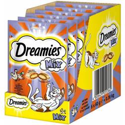 Dreamies Catisfactions Mix Snack Per Gatti 60 g - Set % 3 x 60 g Pollo & Anatra