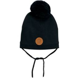 Mini Rodini Penguin Beanie - Black (1976510899)