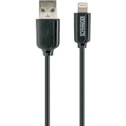 Schwaiger USB A-Lightning 0.5m