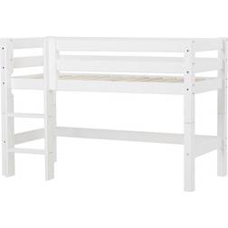 HoppeKids Premium Halfhigh Bed with Ladder 84x169cm