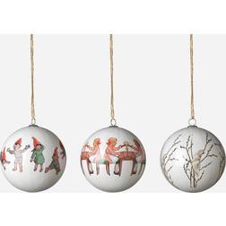 Design House Stockholm Elsa Beskow Collection Multicolour Christmas Tree Ornament 3pcs