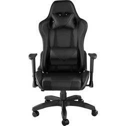 tectake Premium Racing Bürostuhl Twink schwarz