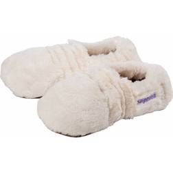 Warmies chaussons chauffants femmes crème taille 36-40 Crème