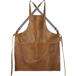 Dutchdeluxes Suspender Förkläde Brun (78x64.5cm)