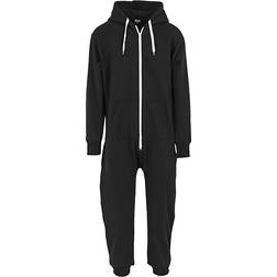 Urban Classics Sweat Jumpsuit - Black/White