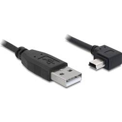 DeLock USB A - USB B (angled) 2.0 3m