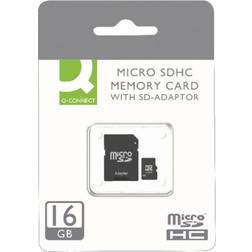 Qconnect Scheda di memoria Micro SDHC 16 GB KF16012