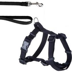 Hunter Sæt: Sele + Snor Ecco Sport Vario Rapid Sort - Sele L + Snor