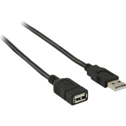 Valueline USB A-USB A M-F 2.0 3m