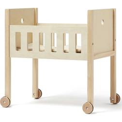 Kids Concept Doll Bed Nature Incl Bedset