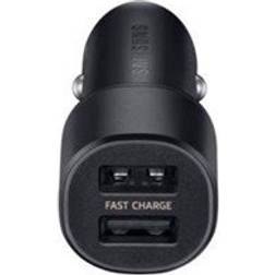 Samsung Chargeur Voiture 2xUSB 2.0A Noir