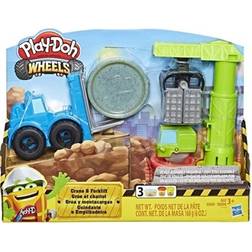 Hasbro Play Doh Wheels Crane & Forklift E5400