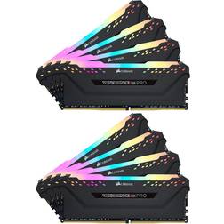 Corsair 256GB (8 x 32GB) Vengeance RGB PRO, DDR4 3200MHz, CL16, 1.35V, musta