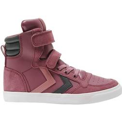 Hummel Slimmer Stadil Jr Hoge Sneakers - Roan Rouge