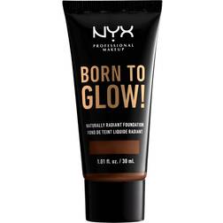 NYX Born To Glow Naturally Radiant Foundation Deep Walnut