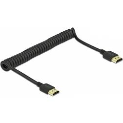 DeLock Coiled HDMI-HDMI 1.5m