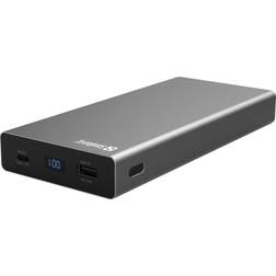 Sandberg Powerbank Banque d'alimentation 1 x batterie Lithium Ion 20000 mAh 74 Wh