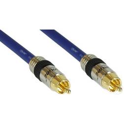 InLine Premium 50 Ohm Coax 1RCA - 1RCA 2m