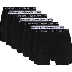 Björn Borg Essential Boxer Shorts 7-pack - Black