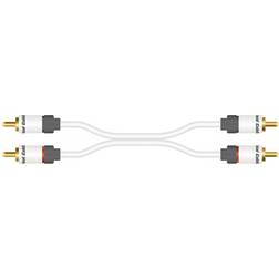 Real Cable Moniteur 2RCA-1 2RCA - 2RCA 1m