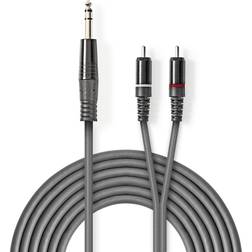 Nedis 2RCA-6.3mm 1.5m