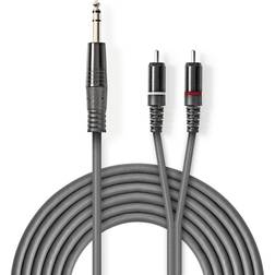Nedis 2RCA-6.3mm