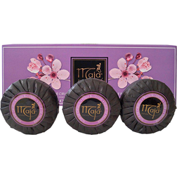 Maja Plum Blossom Soap Round 3-pack