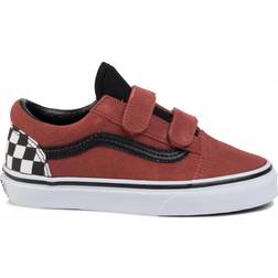 Vans Kid's Suede Old Skool V - Redwood/Black