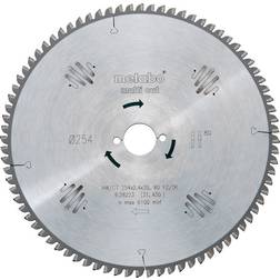 Metabo Lame de scie circulaire HW/CT 315 x 30 x 2,4/1,8, nombre de dents 96, denture plate/denture trapézoïdale, angle d'attaque 5 nég