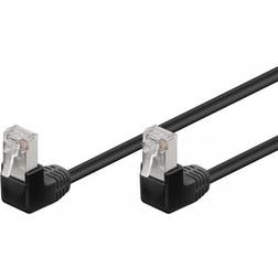 Goobay F/UTP Cat5e RJ45 (2x angled) 2m