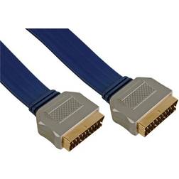 Velleman Flat Scart-Scart 0.5m