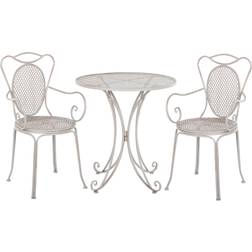 Beliani Cilento Bistro Set, 1 Table incl. 2 Chairs