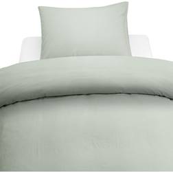 Borganäs Washed Duvet Cover Green (220x210cm)
