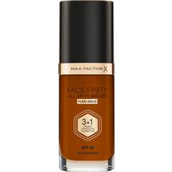 Max Factor Facefinity All Day Flawless 3 in 1 Flexi Hold Fond de teint 102 Chocolate