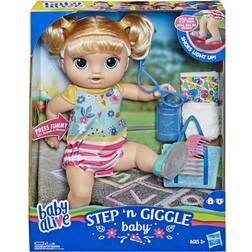 Hasbro Baby Alive Step ‘N Giggle Baby Blonde Hair Doll E5247